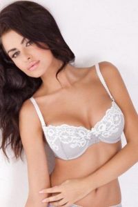 Alles COLETTE 01 Push-up JASNOSZARY Biustonosz