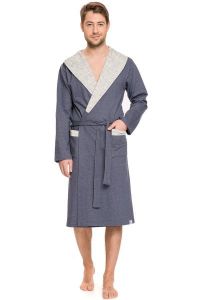 Dn-nightwear SMS.9065 szlafrok męski