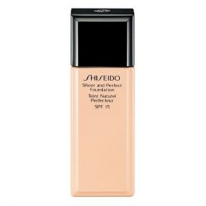 Shiseido Sheer and Perfect Foundation SPF18 (W) podkład I60 Natural Deep Ivory 30ml