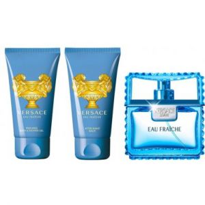 SET Versace Man Eau Fraiche (M) edt 50ml + sg 50ml + blo 50ml