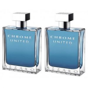 SET Azzaro Chrome United (M) edt 2x30ml