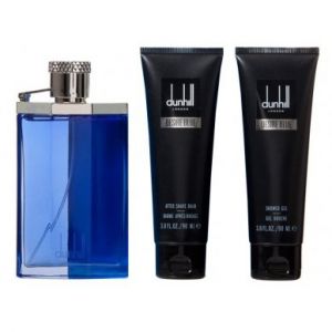 SET Dunhill Desire Blue (M) edt 100ml + asb 90ml + sg 90ml