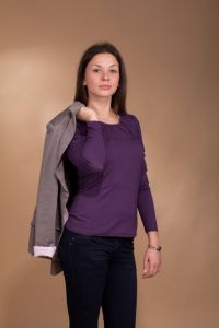 Lookat Yasmine 3028 jeżyna bluzka damska