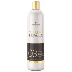 Schwarzkopf Supreme Keratin Smooth Extending Shampoo 03 (W) szampon wygładzający do włosów 500ml