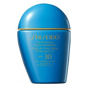 Shiseido Suncare UV Protective Liquid Foundation (W) podkład Medium Ivory 30ml