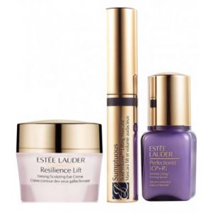 SET Estee Lauder Resilience Lift Eye (W) krem pod oczy 15ml + serum do twarzy 7ml + mascara 01 Black