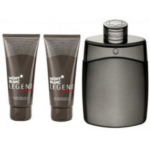 SET Mont Blanc Legend Intense (M) edt 100ml + asb 100ml + sg 100ml