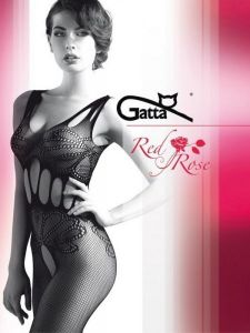 Gatta Red Rose 04 Bodystocking