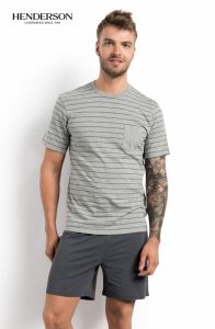 Henderson PJ018 34631-90X Szara piżama męska