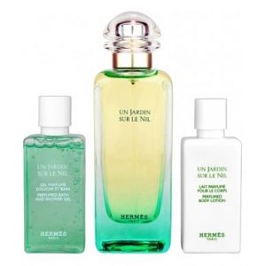 SET Hermes Un Jardin Sur Le Nil (W) edt 100ml + sg 40ml + blo 40ml