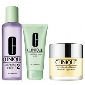 SET Clinique Great Skin (W) Liquid Facial Soap Mild 30ml + Clarifyling Lotion 2 30ml + Dramatically