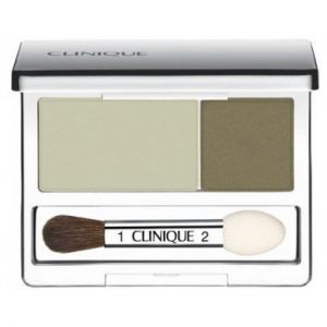 Clinique All About Shadow Eye Shadow Duo (W) podwójny cień do powiek 10 Mixed Greens 2,2g