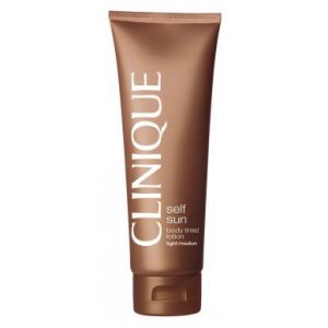 Clinique Self Sun Body Tined Lotion Light/Medium (W) samoopalacz w kremie-żelu 125ml